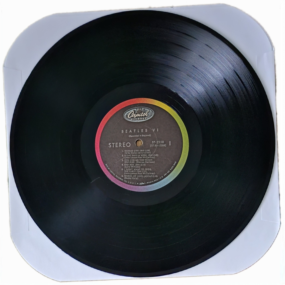 THE BEATLES•Beatles VI•June 14, 1965 US (#ST 2358) Scranton, *1st Stereo Press - Picture 4 of 10